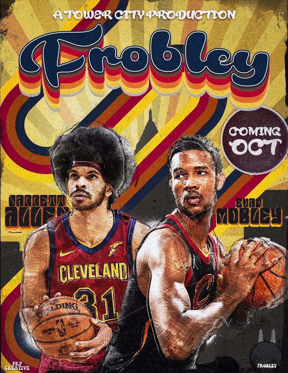 PKPCreative's tweet photo. The @Cavs @evanmobley + @_bigjayy_ = FROBLEY!
The team with the best nicknames in the @NBA! Can’t wait for these two to dominate together.
#Cavs #BeTheFight @reflog18 @gabbgoudy #NBATwitter #NBA #Frobley https://t.co/tiybZu9Wel