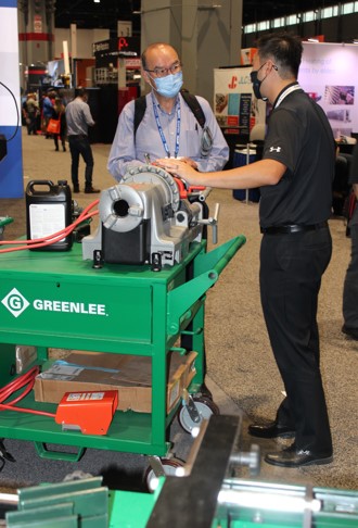 GreenleeTools's tweet photo. That's a wrap on #FabTech2021! Thank you to everyone who stopped by, we had a blast! Stay tuned, the winners of the Custom Welding Helmets will be announced soon 🤩 https://t.co/NUmy7itWAN