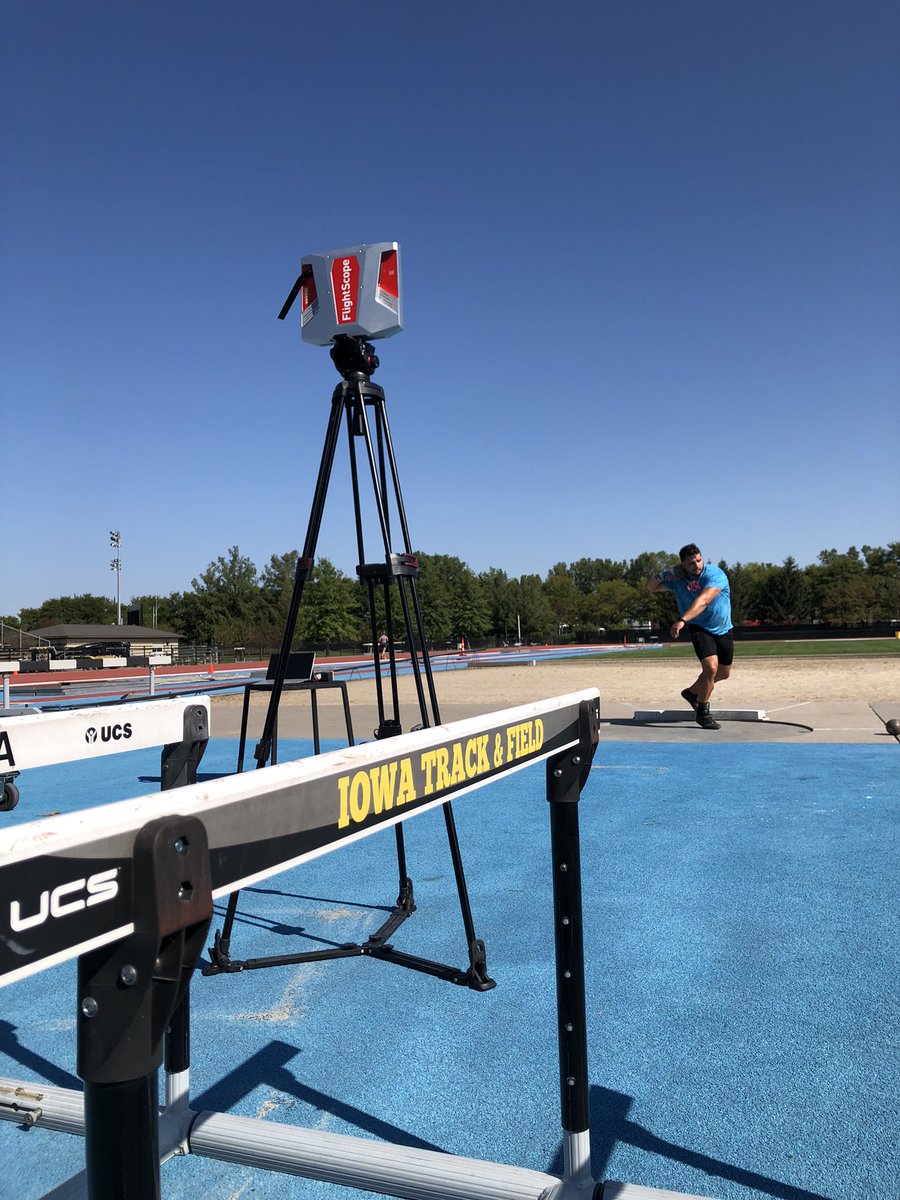 FlightScope Athletics (@flightscopeath) on Twitter photo Great day to watch some shots fly💣
Thank you <a href="/IowaXC_TF/">Iowa Track & Field/Cross Country</a> for having me stop by and show off the #athleticscoachingsystem.
Until next time…
#trackandfield
#athletics
#iowa Great day to watch some shots fly💣
Thank you <a href="/IowaXC_TF/">Iowa Track & Field/Cross Country</a> for having me stop by and show off the #athleticscoachingsystem.
Until next time…
#trackandfield
#athletics
#iowa