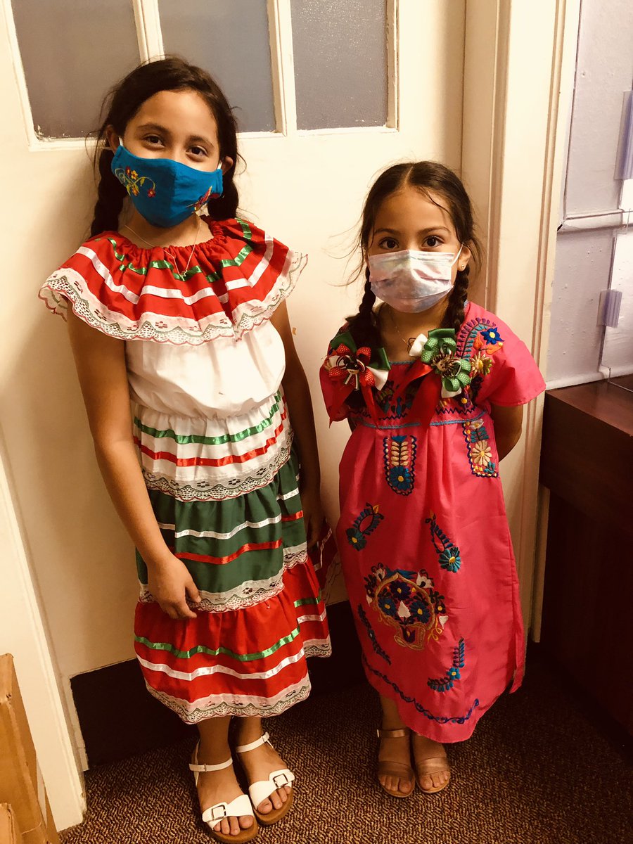 Lydia151220's tweet photo. I love how our panthers were celebrating Education Go Get it Week by wearing their traditional cultural clothing ❤️🐾 @CowartDISD @CowartCounselor #thecowartadvantage https://t.co/l6LVucN7GV