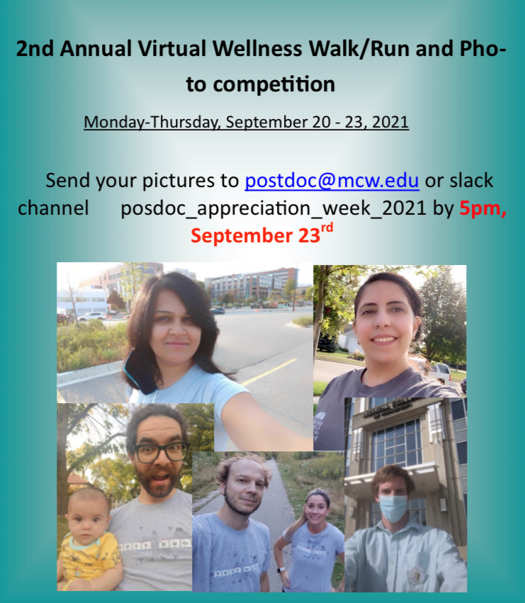 MCW_Postdoc's tweet photo. #postdoc_Appreciation_Week https://t.co/z343emo0Ns