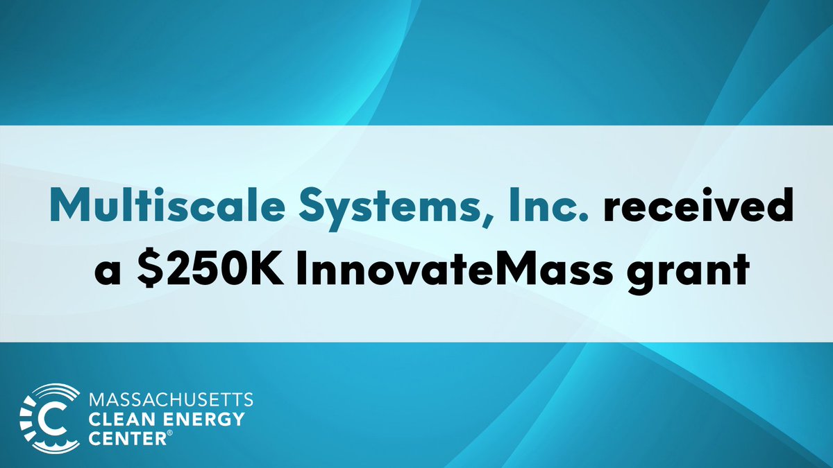 MassCEC's tweet image. Congratulations to Multiscale Systems, Inc. in Worcester, MA! Under MassCEC&apos;s InnovateMass grant program they&apos;ve been awarded $250K to use its advanced lightweight materials to replace heavy paneling in semi-trailers, making them lighter and more fuel efficient.