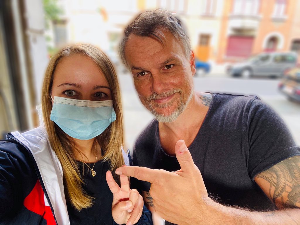 Première photo avec toi <a href="/oLidESaT_/">oLi dE SaT</a> ✌🏼💙