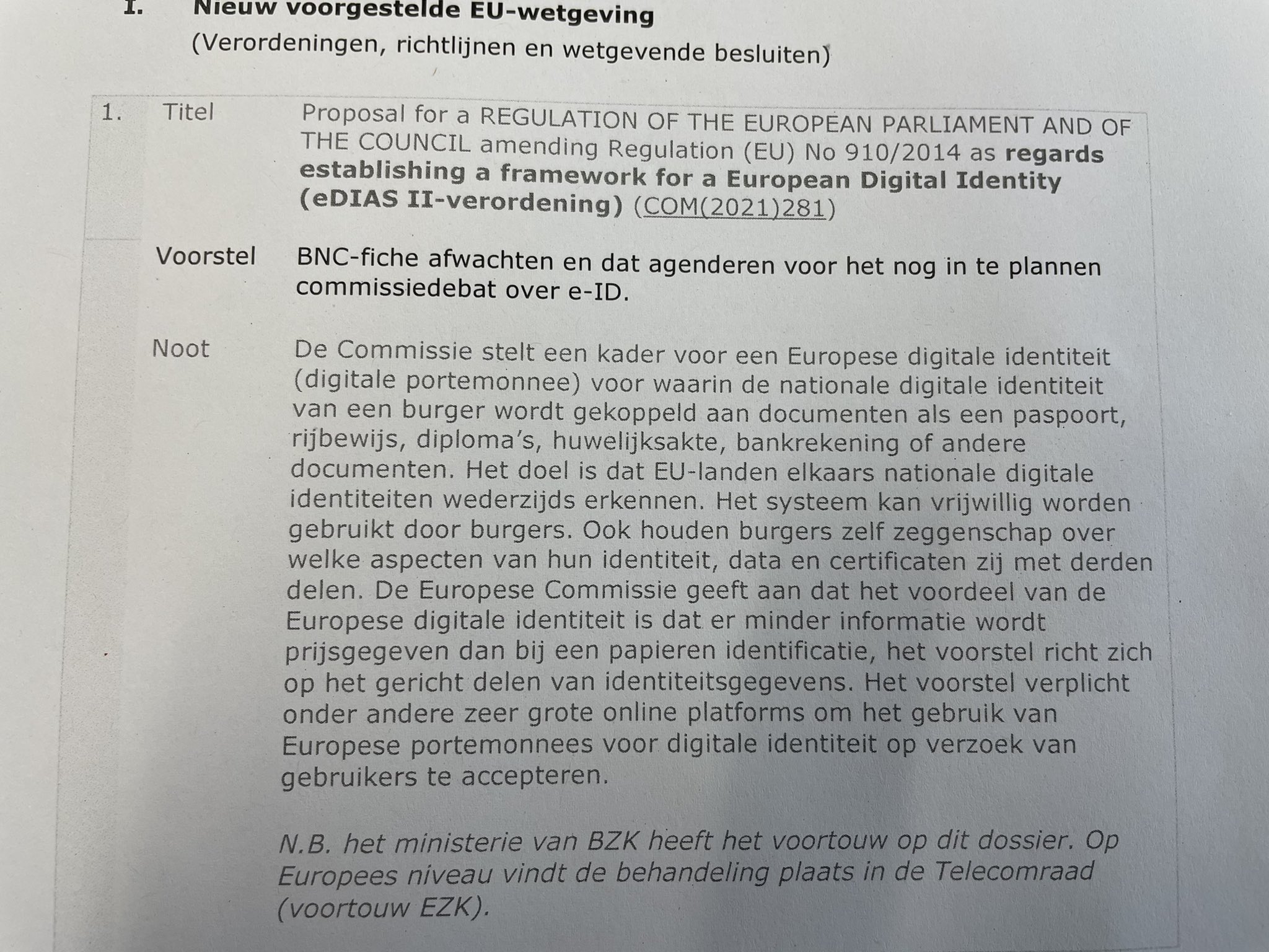 Pepijn van Houwelingen on Twitter "En dit komt vandaag langs, een
