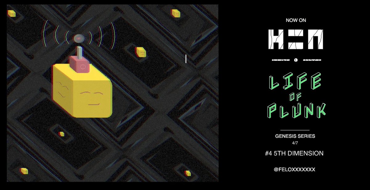 I will be minting today on <a href="/hicetnunc2000/">hicetnunc2000</a> 

Plunk has reached the 5th dimension!
He is seeing every time and space at once!
Tell us what you learn!

@onhicetnunc @hicetnuncarg <a href="/arhicetnunc2000/">ARHEN</a> 
#NFTCommunity #NFT #nftcollector