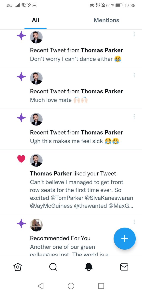 Feeling the love. Thanks <a href="/TomParker/">Thomas Parker</a> ❤️❤️