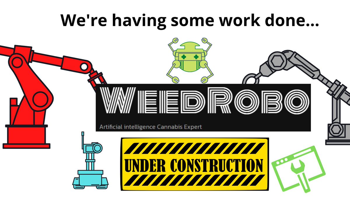 WeedRobo.com is getting an update. The robot has evolved. #weedrobo #cannabisAI #AI