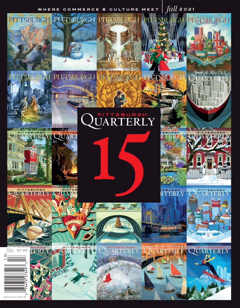 The special 15th anniversary issue of Pittsburgh Quarterly is in mailboxes and on newsstands soon!
