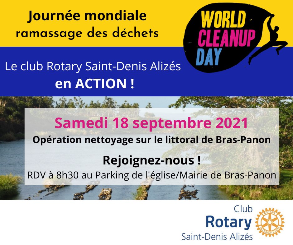 RotaryAlizes's tweet image. #worldcleanupday2021 #district9220 #rotaryclub  #environnement #saveplanet #solidarite with @WorldCleanupDay