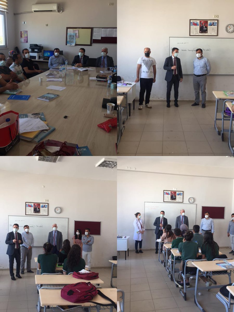 Sultan Abdülhamid Han A.L ve Selahattin Eyyubi MTAL’ni ziyaret edip, öğretmen ve öğrencilerimizle yüz yüze eğitim tedbirlerini uygulama ve aşılanma üzerine sohbet ettik.            <a href="/tcmeb/">Millî Eğitim Bakanlığı</a> <a href="/munirkaraloglu/">Münir Karaloğlu</a> @a_karaaslan69 @YUKSELARSLAN217