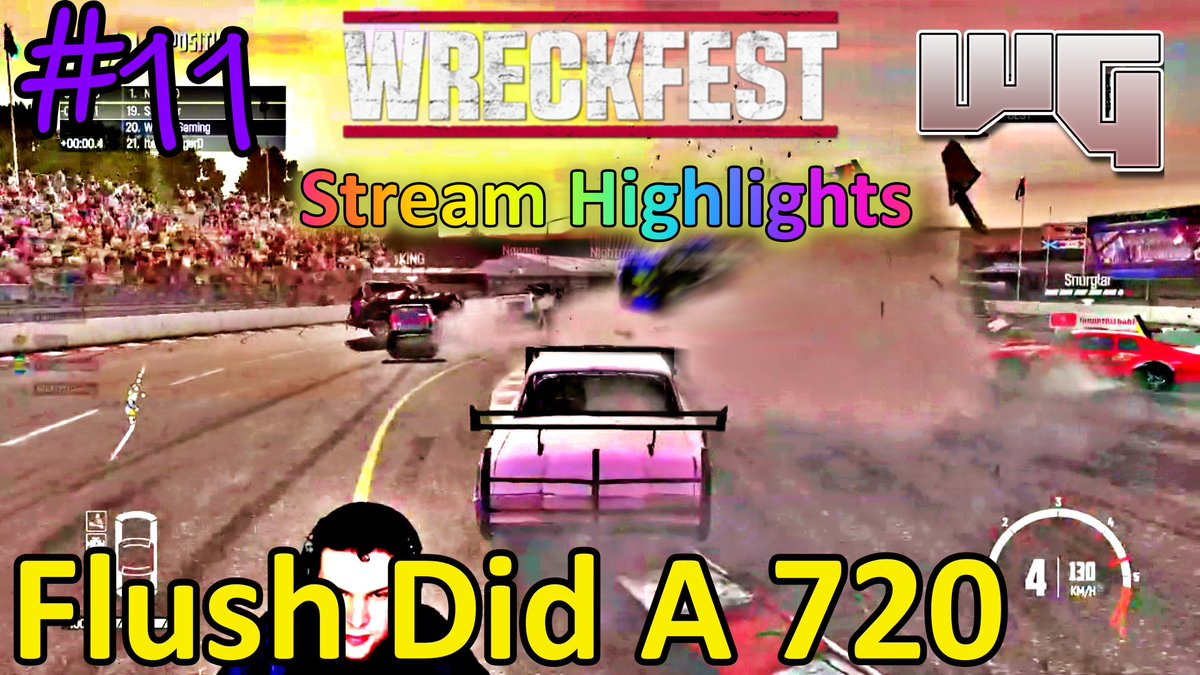 WCPOTGAMING's tweet photo. Flush Did A 720 #Wreckfest Stream Highlights#11 With @The_Unflushable @johnlego100 @imkillthewabbit @ImmortalDonut @Newf30 

https://t.co/pVd1Xuj6dd https://t.co/QT3Sho9VNc
