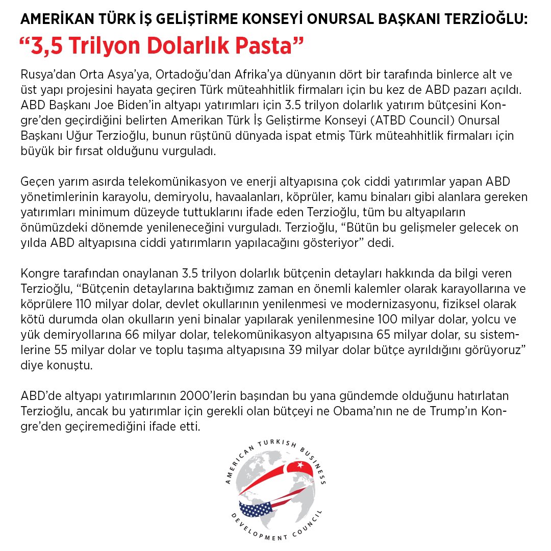 councilatb's tweet photo. Başkanımız Uğur Terzioğlu’nun Türkiye ve Dünya Gazetelerindeki demeçleri.. 

#atbdcouncil https://t.co/vTkxO532U2