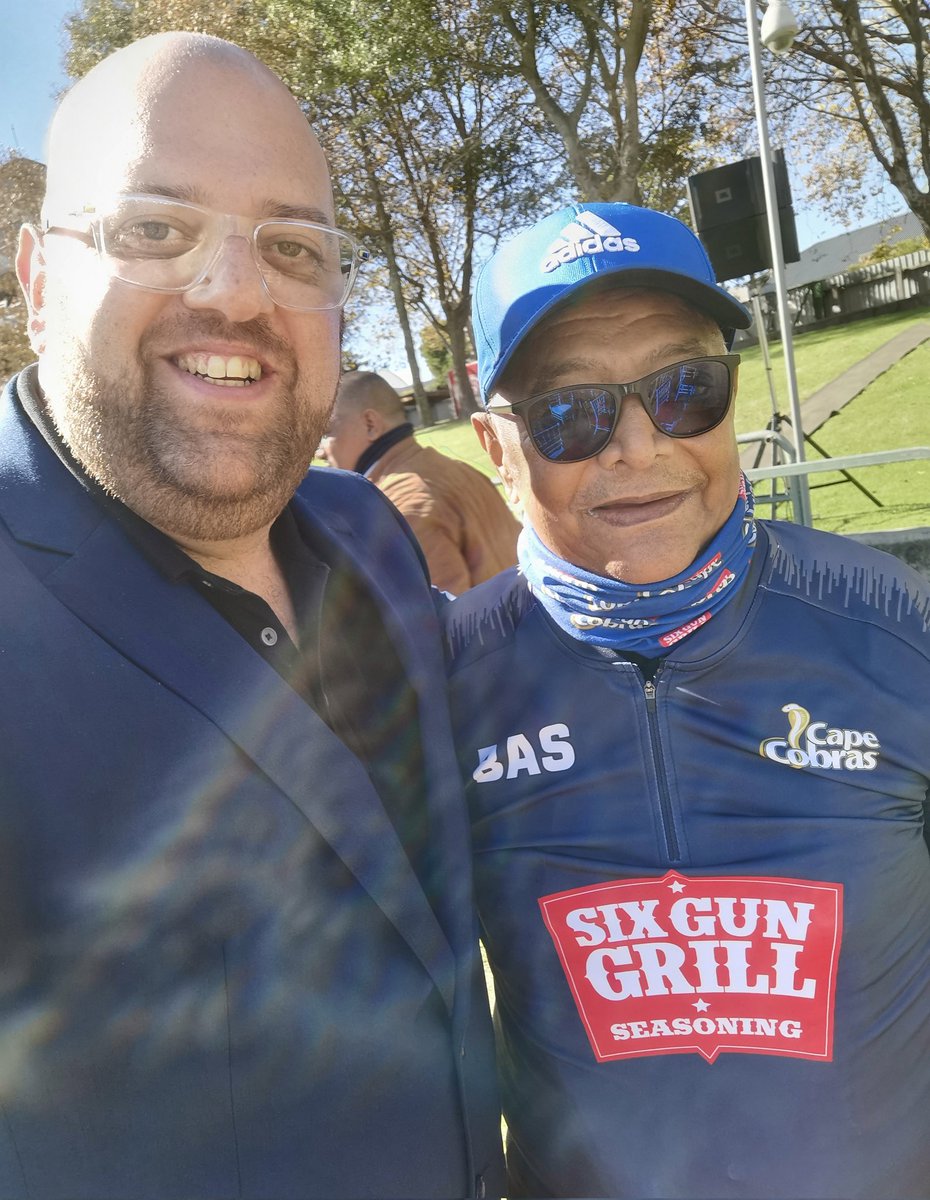 Thank you Boeta Cassiem, the best brand ambassador we have had and will ever have, your memories will be etched into the fabric of Newlands forever 💔💔