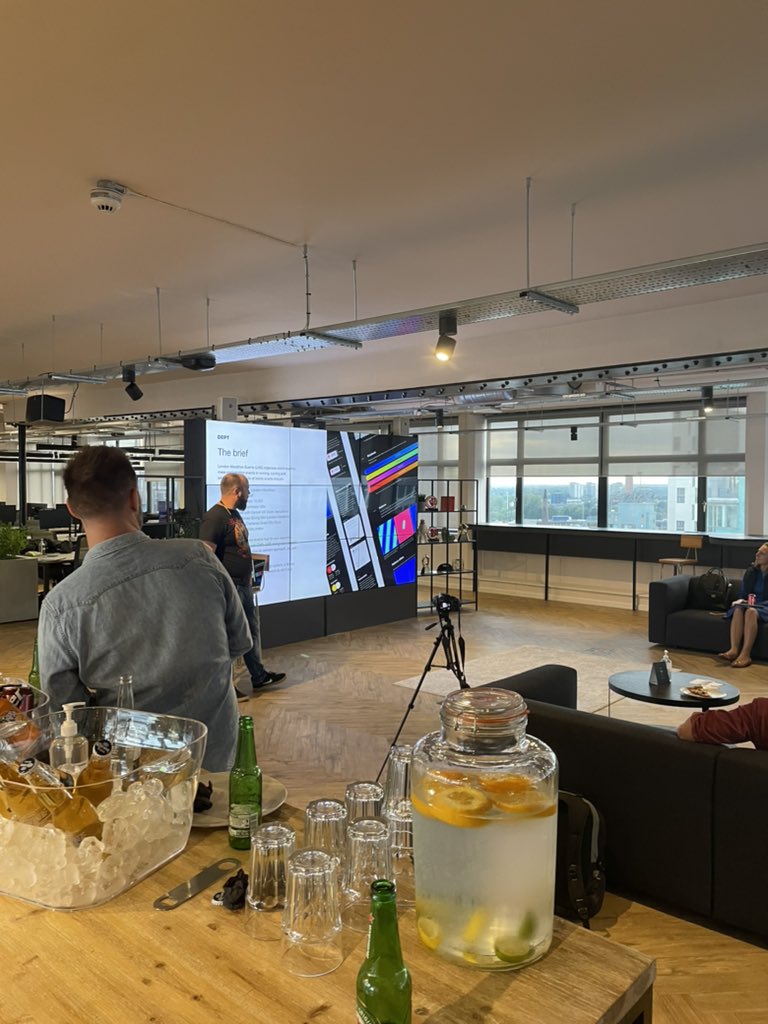 Sitecore user group just kicking off with <a href="/jamessimm/">James Simm @jamessimm@techhub.social</a> talking all things jss <a href="/DeptAgency/">DEPT®</a> <a href="/SitecoreUGUK/">Sitecore UG UK</a>