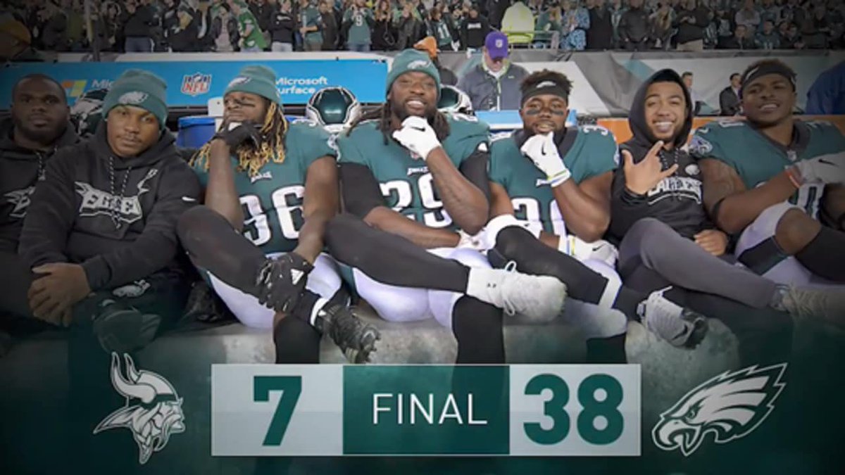 PHLEaglesNation's tweet image. Any Vikings fans wanna remind the Niners what happened last time someone did this?