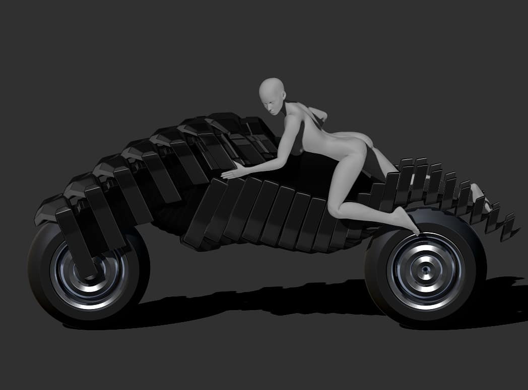 Res_Obscurae's tweet photo. Vehicle Design. #zbrush #darkspace #scifiart #3dart https://t.co/lvEMT8C3SO