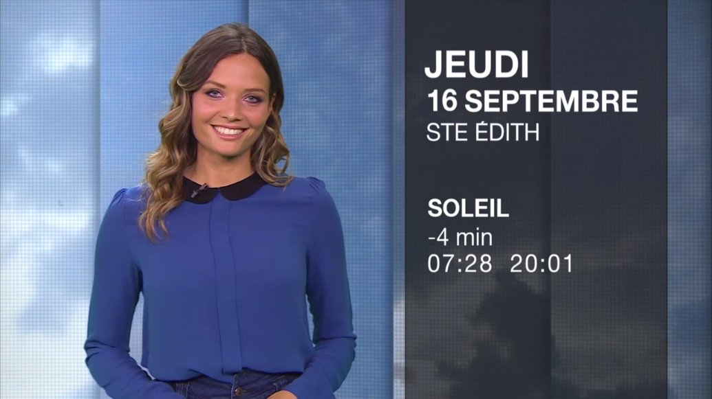 La somptueuse et magnifique <a href="/Gennifer_Demey/">Gennifer Demey</a> 💗💗💗 hier soir à la présentation du bulletin météo sur <a href="/m6/">M6</a> 🤗