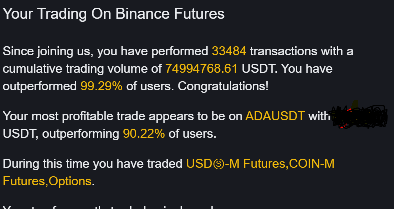 DoctorTrues's tweet photo. @binance Will you guys reward loyal traders who consistently have high trading volume? https://t.co/YyYpqVjMNi