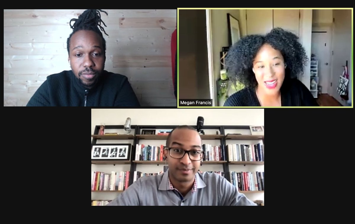 fantastic convo with @MauriceWFP @meganfrancis + @dorianwarren about philanthropy and movement building and how we avoid #movementcapture
