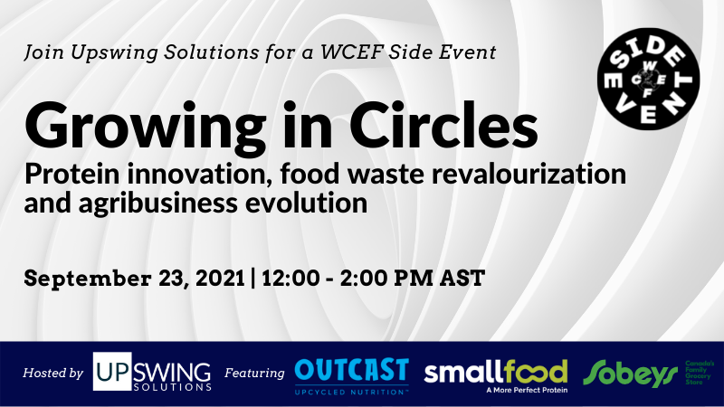 Upswing_Sol's tweet photo. Join us for an exciting discussion on Thursday, September 23rd exploring #CircularEconomy business models in a linear world.

In this #WCEF2021 side event, our panellists include @OutcastMission, @SmallfoodInc and @sobeys.

Register today: https://t.co/2zGb5KN0xy

@WCEF2021 https://t.co/2djcBOt2IY