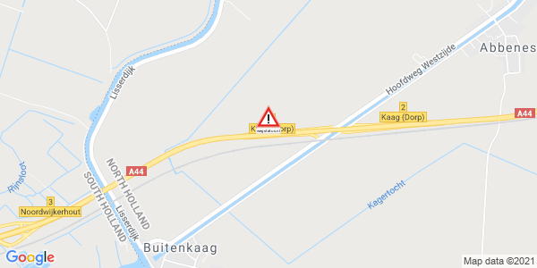 Melding ongeval Burgerveen