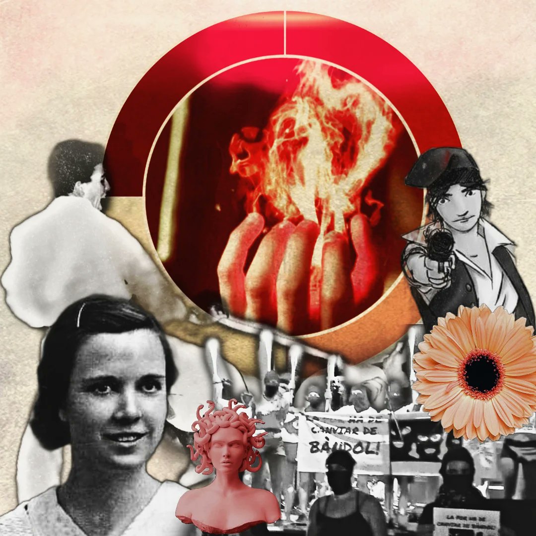 Porque fueron, somos. Porque somos, serán. Mantenlo prendido.

#referentes #feminismos #collage #collagefeministas #svh #vicentines #medusa #virginiamposta #maricarmendiaz #critdepit
instagram.com/p/CT4v66WMd_D/…