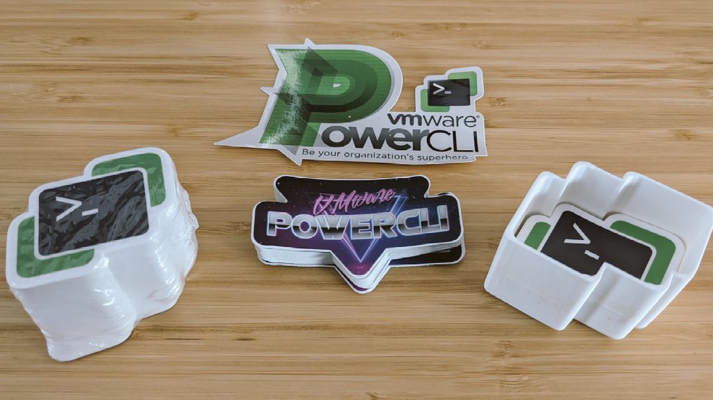 kmruddy's tweet image. Seems #PowerCLI has a new logo, does that make these vintage now? 🤔