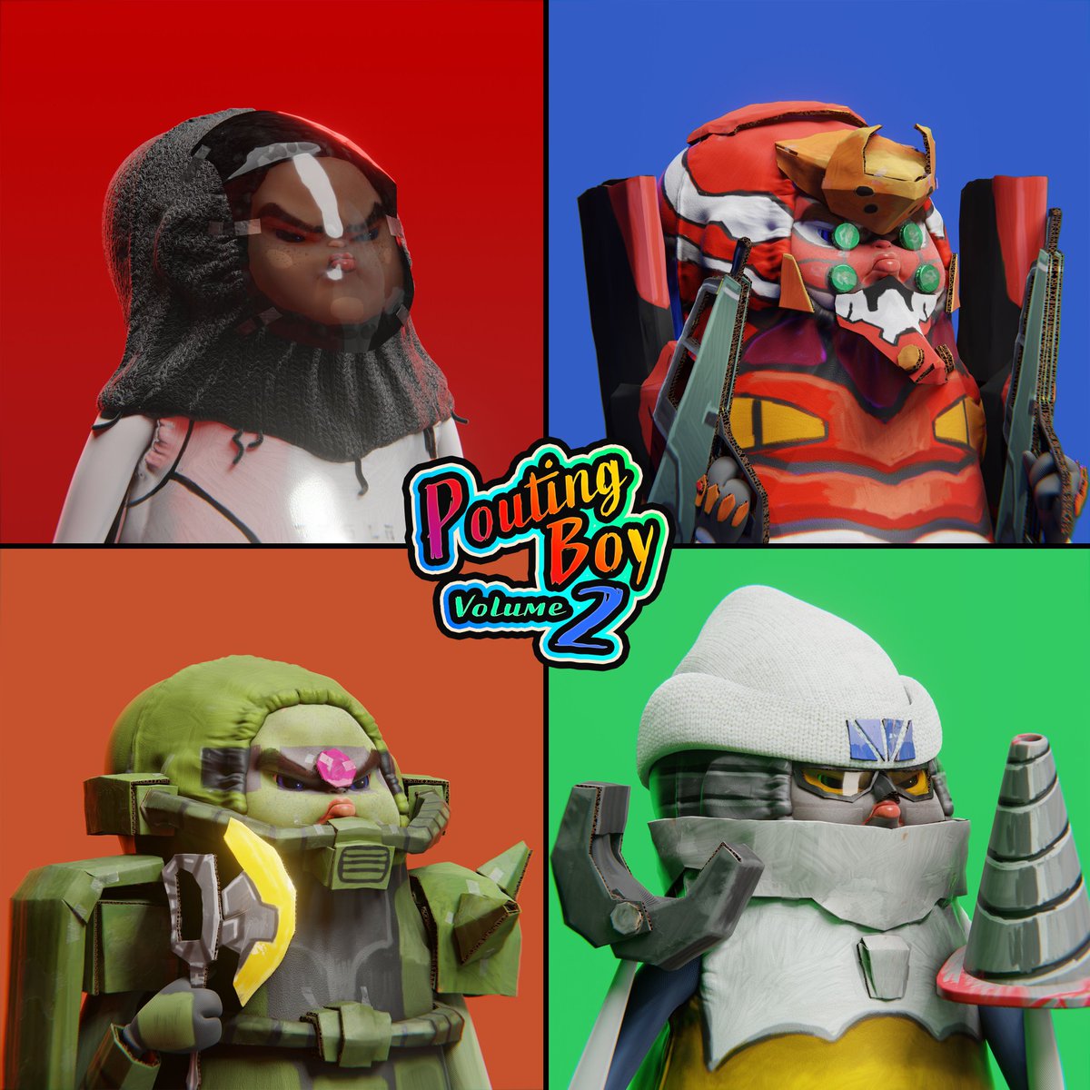 ben_chan86's tweet photo. Pouting Boy Volume 2 #10-#13
3 days auction
#nft #nftcollectors #nftcollectible #poutingboy #pbc #3dmodel #3dart #Rarible #rariblecom @rarible https://t.co/PCHP6geMXD