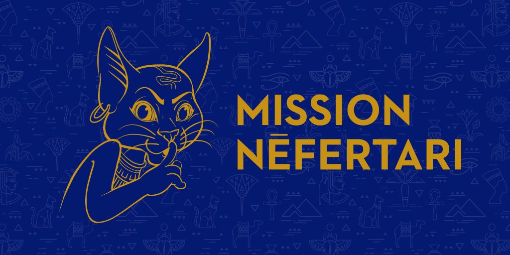 CanMusHistory's tweet photo. Even though #QueensOfEgypt 👑 is now closed, you can still explore Ancient Egypt with the online interactive game Mission: Nefertari. Decode, decipher and explore!
➡️ https://t.co/7xZoICnPSM #QueensOfEgypt 🐱🐈🌴
Play this interactive game on a 💻 or 🖥️ https://t.co/8SR9QIgTOb
