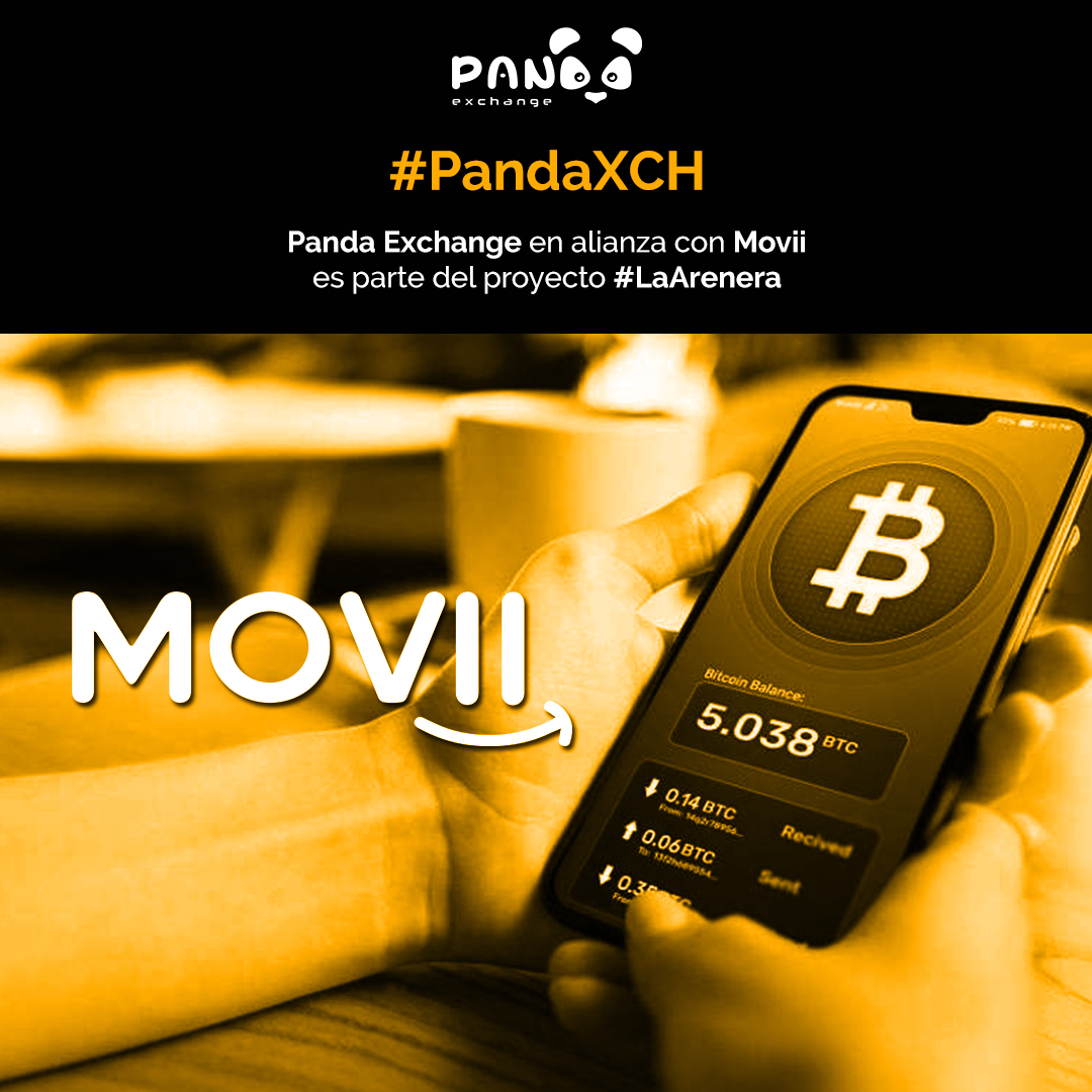 #PandaXCH | Panda Exchange en alianza con <a href="/soymovii/">soymovii</a> es parte del proyecto #LaArenera supervisado por la Superfinanciera de #Colombia ✅