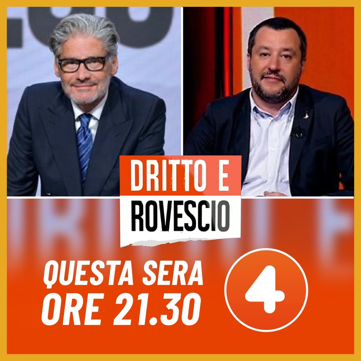 LegaComo's tweet photo. ++ STASERA MATTEO #SALVINI TORNA OSPITE DA PAOLO #DELDEBBIO ++

👉Appuntamento alle ore 21:30, a #DrittoeRovescio. https://t.co/ybgekrAad3