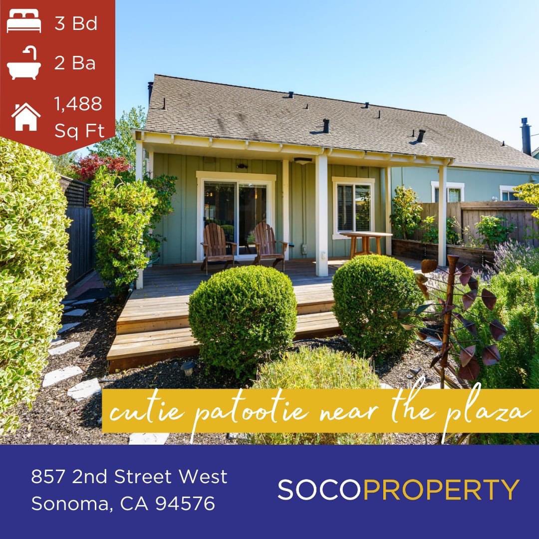 We're getting a lot of action on this cutie! Well priced and ready for new owners:) #sellingsonomacounty #homesweethome #sonomacountyrealestate #sonomacounty #piedaterre