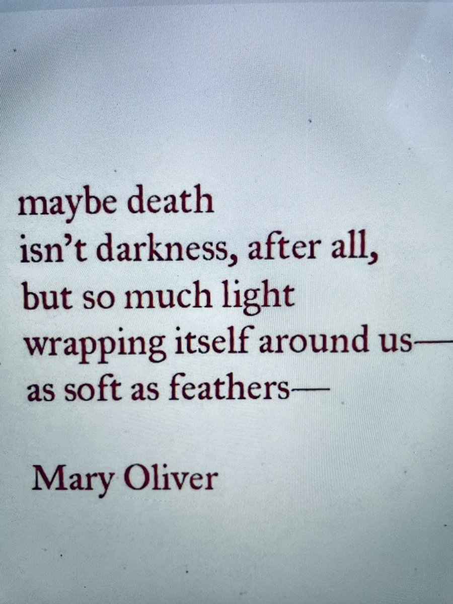 JulieRohrYEG's tweet image. “This is goodbye for now. I leave you with some of my favourite poems, “Epitaph,” by Merrit Malloy, &amp;amp; words of Mary Oliver. Be good to each other. Be kind to yourselves. May you open your heart to love even though it means inevitable pain.” (9)