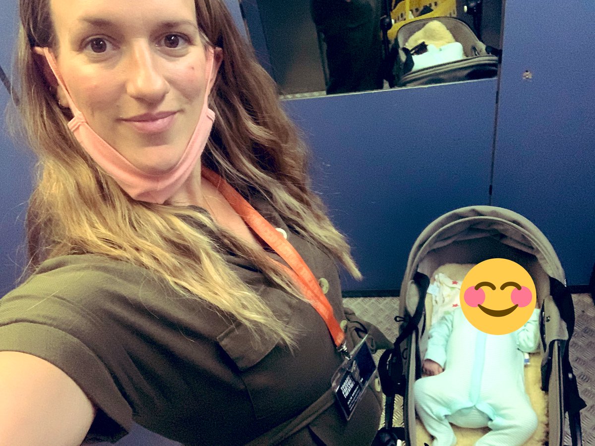 AilieDebonnaire's tweet photo. Absolutely jazzing to be back in the office today @tftheatres My wee babe joined in with all the meetings & was welcomed with so much love. #ThisShouldBeNormal #BabiesAtWork https://t.co/CZrWAf3NTN