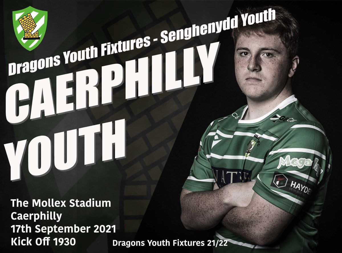 Caerphillyyouth's tweet photo. In a change to the planned fixture @Caerphillyyouth now play @SAINTSYOUTH1 home at 1930. 

Hot food available. 

Please note there will be no parking at the club. No alcohol will be permitted to be brought into the ground. Come and support the future green and white 🟢⚪️ #UppaCae https://t.co/VTDog2fxP3