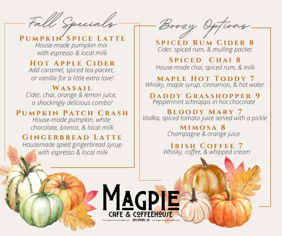 Magpie CoffeeHouse tweet media