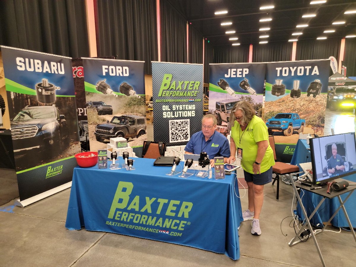 Thanks Baxter Performance for having us make your trade show graphics package, we enjoyed working with you!