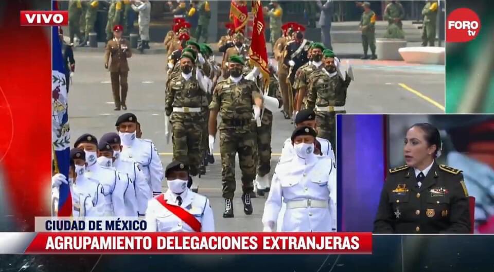 globalintel_'s tweet photo. 🔴 Participation remarquée d’un contingent des Forces armées royales représentant la 2e brigade d'infanterie parachutiste #2BIP lors de l'immense défilé militaire organisé à Mexico City, à l’occasion du 211e anniversaire de l'indépendance du #Mexique
• Source : @FAR_MAROC #FAR https://t.co/iFAMIOR6Hd