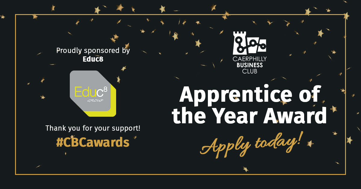 CaerphillyBC's tweet photo. Apprenticeship Award 2021
This award allows people to nominate someone that is on a current apprenticeship or has completed in the last 12 months
https://t.co/4cKePqMCeS https://t.co/43RQWisbQV