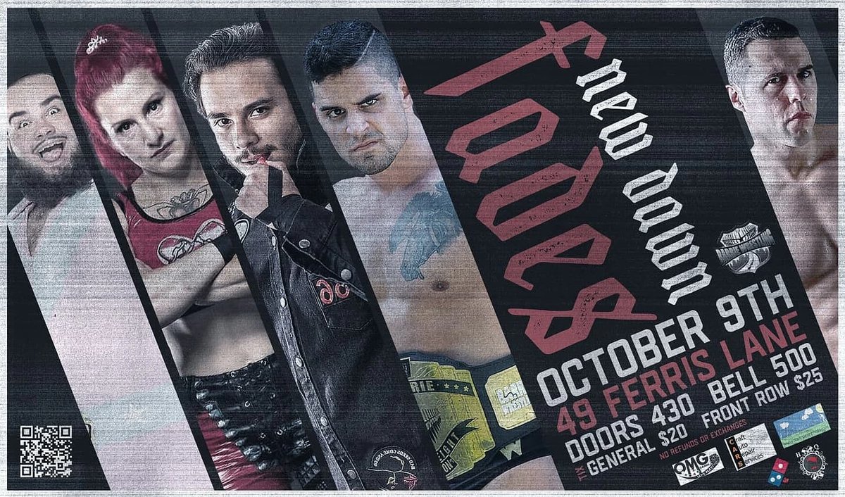 Three Pistols Champion <a href="/ProWilldy/">⭐️Pretty Ricky Willdy⭐️</a> defends against <a href="/REALJohnAtlas/">John Atlas</a>
at New Dawn Fades on Oct. 9!
#NewDawnFades 
#BarrieWrestling #Barrie #Wrestling #400North #ThreePistols