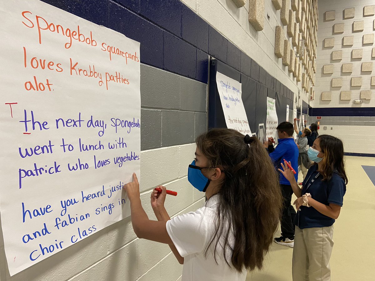 Hi_Miss_G's tweet photo. Editing Relay Races 🏃‍♀️🏃 we had a blast editing in the gym and commons area💥🤩 @MCordero_CMS @JEstrada_CMS @KGutierrez_CMS @WClarke_MS https://t.co/P5kZDtetTI