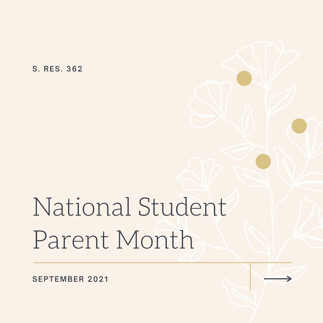 We have arrived. Happy September to all of my fellow #studentparents or #parentingstudents, whichever term you use!