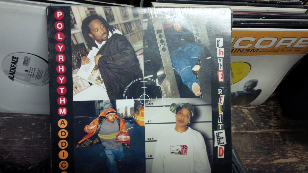 jubei208's tweet image. POLYRHYTHM ADDICTS ( @djspinna @ShabaamSahdeeq #MRCOMPLEX @apaniclassic ) - "RHYME RELATED" (VINYL) COPPED DURING THE @fatbeats NYC DAYS!!!

#APANIBFLYEMCEE #SHABAAMSAHDEEQ #DJSPINNA #WRECKRECORDS #NERVOUSRECORDS #VINYL #POLYRHYTHMADDICTS
#WIKIHHDG