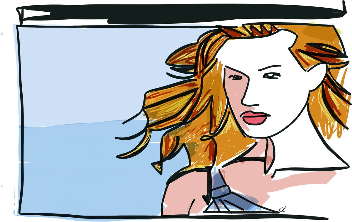 drunkenBouddha's tweet photo. #supermodel #bikini #swimsuit #beachlife #pinup #art #wishyouwerehere #poscard #swimsuitillustrated #seascape #sketches #illustration #doodle #portrait #maggierawlins https://t.co/acNwzLXu4Y