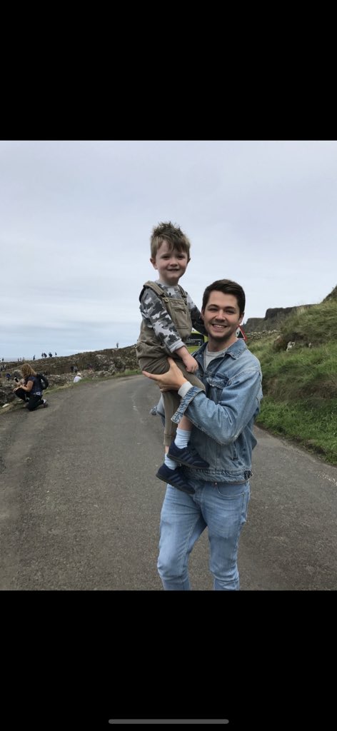 damianmcginty's tweet photo. My little buddy is 8 today!! Happy bday Noah!! 😍😍 https://t.co/JZiVRu5NED