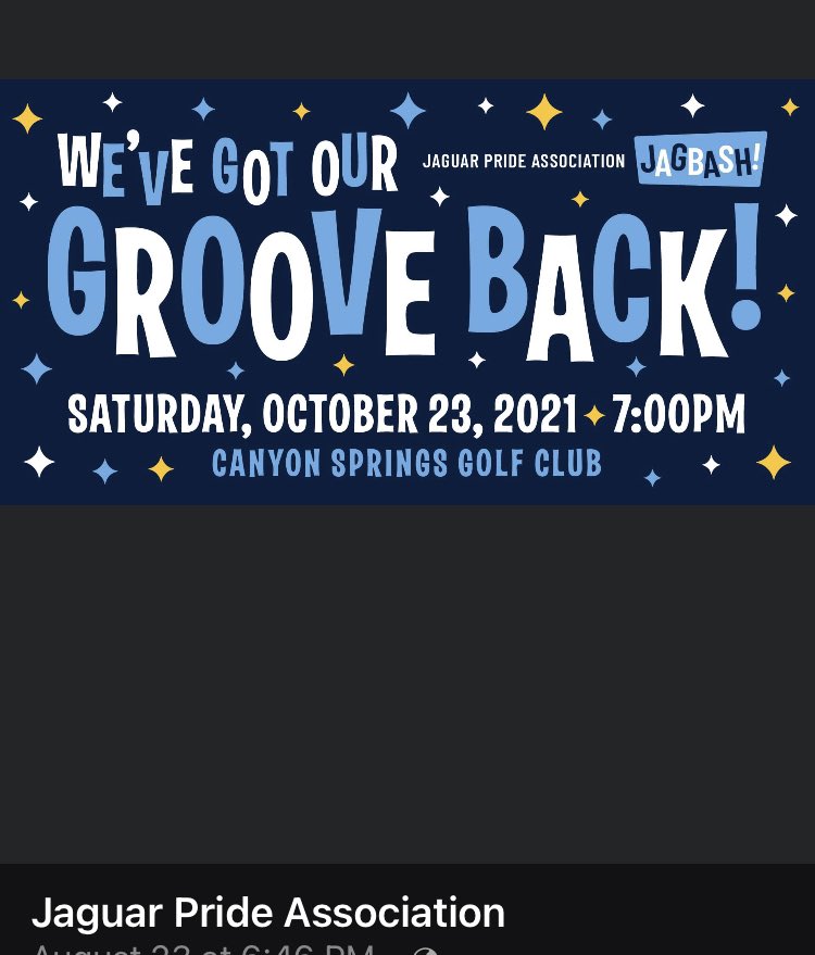 Parents! Keep this evening open please. Always a fun evening hosted by our JPA to support our athletes. #jaguarpride