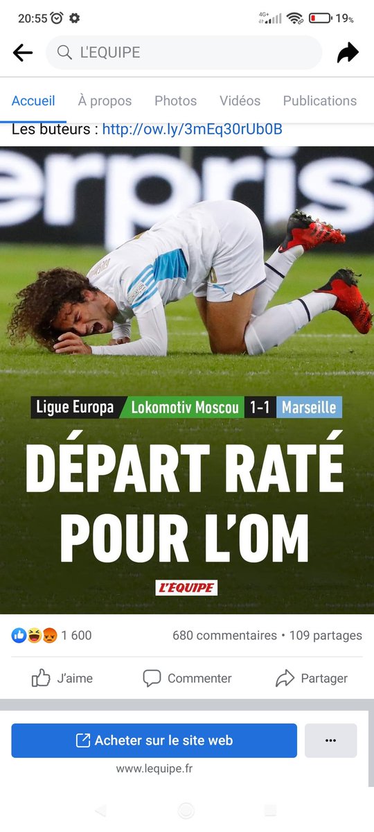 WarKelvin's tweet photo. Mdrrr vous vous cachez même plus @lequipe ! 2 poids 2 mesures . 

#LOKOM https://t.co/xQoKu2YaYA