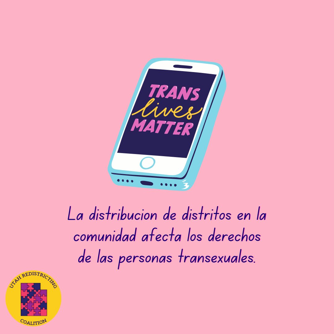 La distribución de distritos comunitarios (y la redistribución de distritos) impacta cada parte de su vida. #FairMapsUtah #utpol #utahredistricting