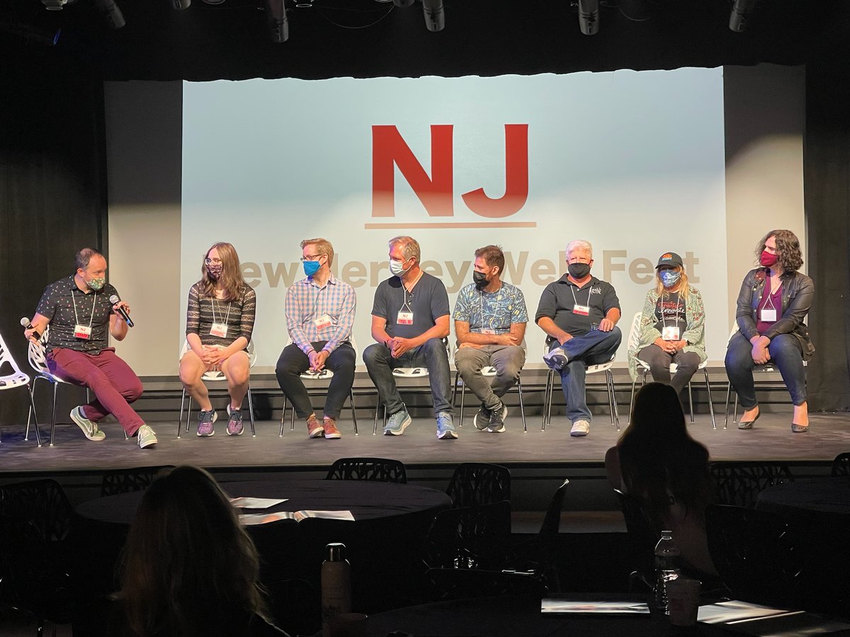 Fiction podcast creators take the stage at NJ web fest!
#njwebfest
#feelthemagic