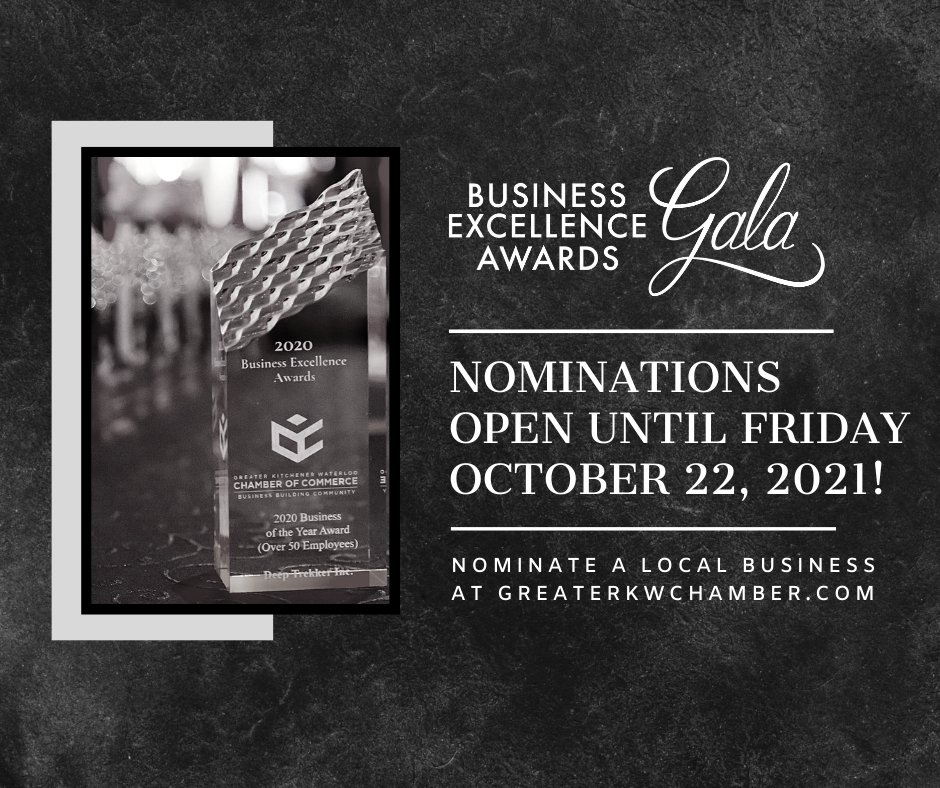 ⭐ 2022 BEA GALA NOMINATIONS ARE NOW OPEN! ⭐
👉 For more info on the nomination process &amp; awards descriptions, visit: bit.ly/2Ay9FqD
👉 To nominate a local business, submit your nomination here: bit.ly/3hCHOuW
#BEAGala2022 #KWAwesome #WRAwesome